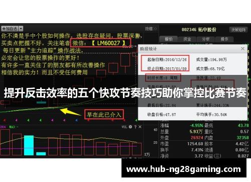 提升反击效率的五个快攻节奏技巧助你掌控比赛节奏 提升反击效率的五个快攻节奏技巧助你掌控比赛节奏